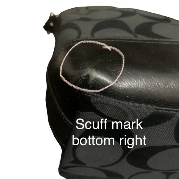 Coach Legacy Signature Black Duffle Bag - Picture 12 of 12